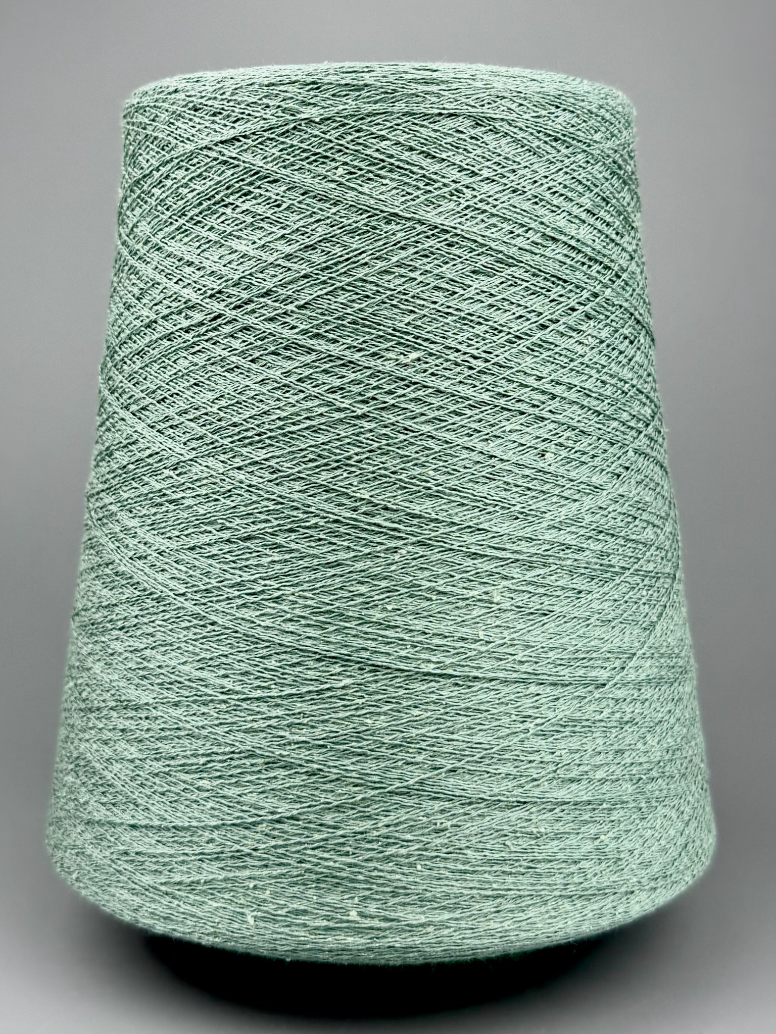 Toscano S.r.L. Art. Spezz 852 Nm 2/34 – Garn aus Seide, Baumwolle und Viskose col. 4301 Salbeigrün foto 2